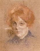 The young woman has red hair Edouard Vuillard